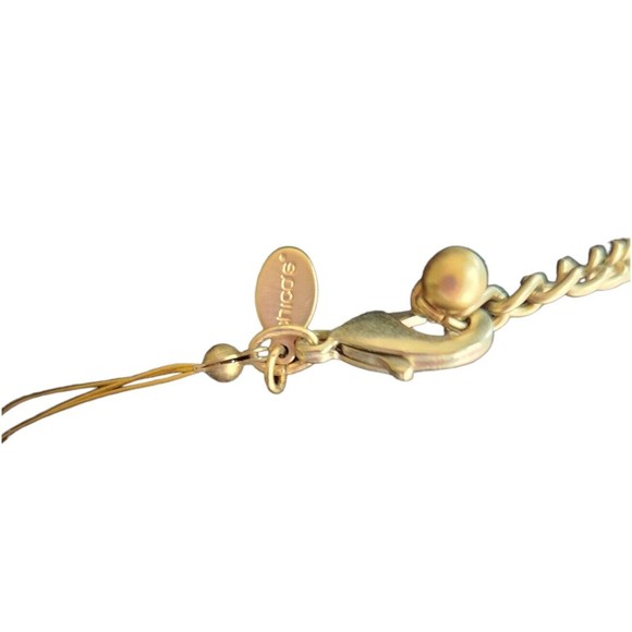 Chicos Tuquoise Colored Three Strand Necklace - Picture 3 of 6